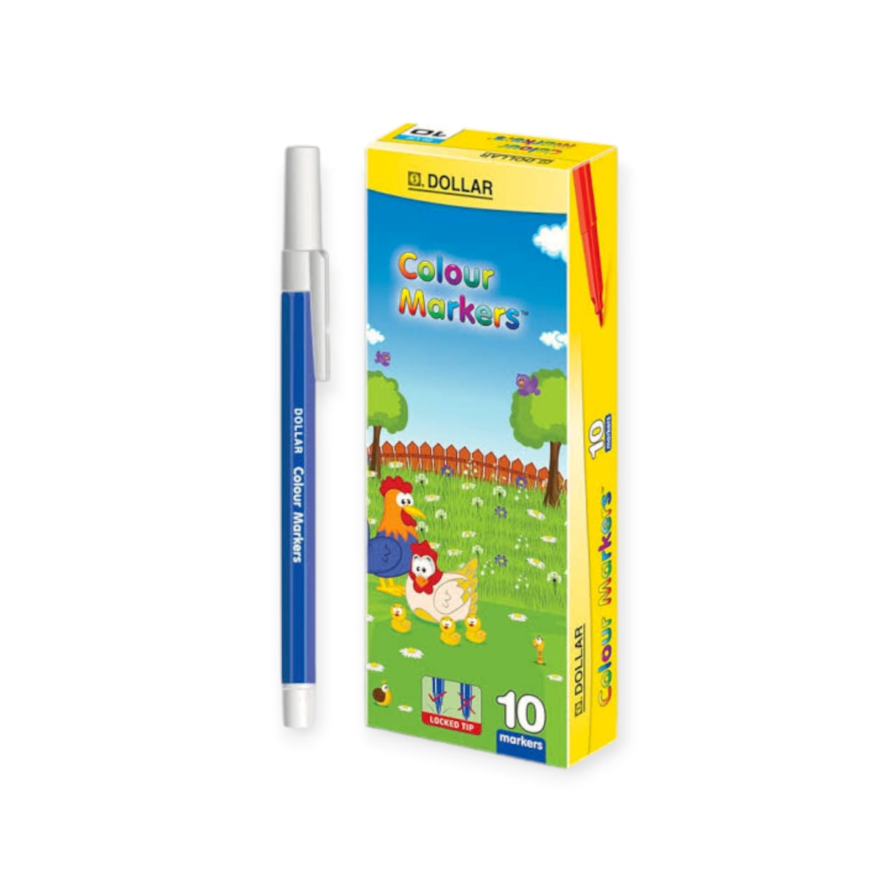 DOLLAR COLOUR MARKER BLUE 